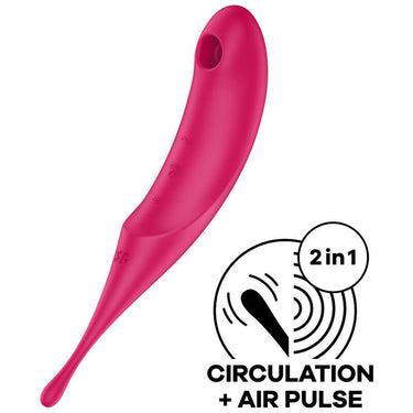 Twirling Pro Vibratore Ibrido Air-Pulse, Stimolazione Clitoridea
